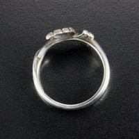 Made to order: Ginkgo Art Nouveau style ring