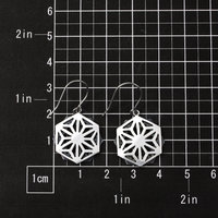 The design represents Japanese traditional design pattern called Asanoha-mon tha