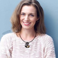 Oxidized silver ginkgo pendant necklace with Keum Boo, openwork, and a taste of