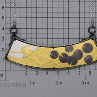 (C) KAZNESQ: Keum Boo waterlily, carps, and the moon necklace
