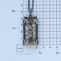 Handmade Oxidized Silver Blossom Pendant — Fine Silver Foil Kem Boo, Japanese Ink Painting Necklace, Artisan Sterling Silver Jewelry