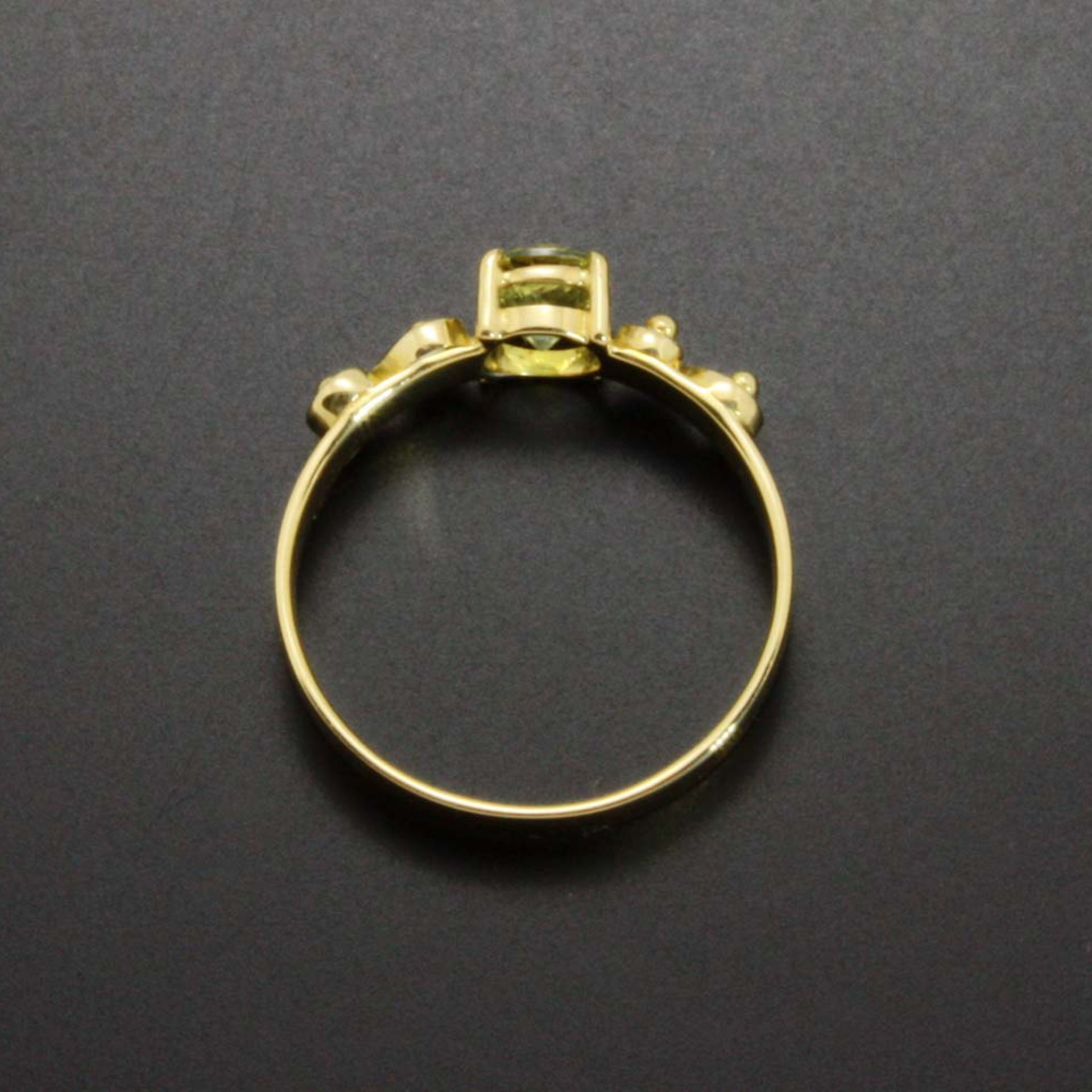 Mali garnet 18K gold ring