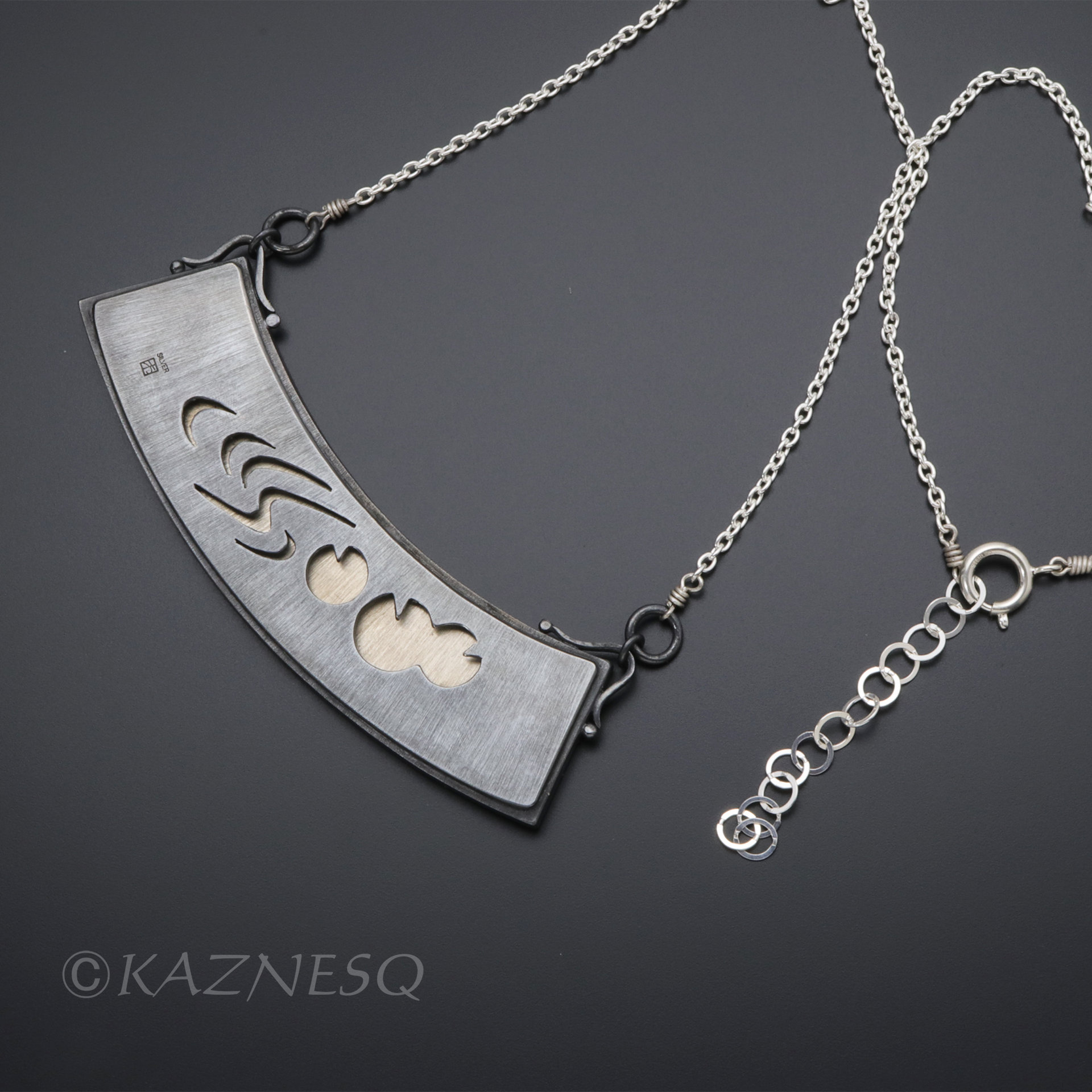 (C) KAZNESQ: Keum Boo waterlily, carps, and the moon necklace